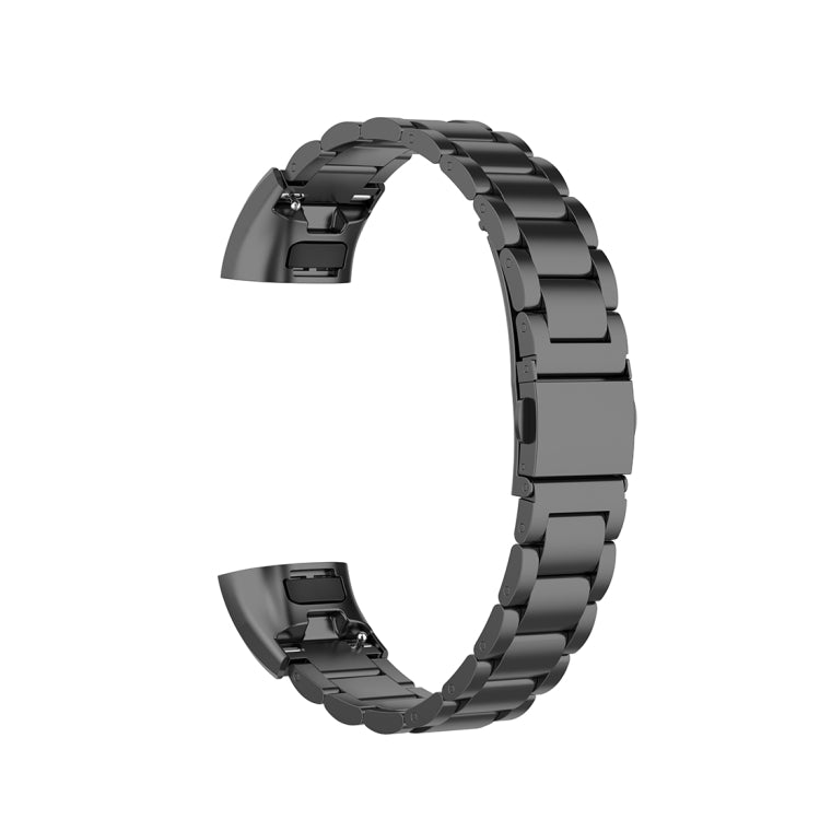 For Huawei Band 4 Pro (TER-B29S) / Band 3 Pro (TER-B29) / Band 3 (TER-B09) Three Beads Steel Wrist Strap Watchband, For Band 4 Pro