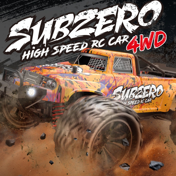 9500E 1:16 Full Scale Remote Control 4WD High Speed Car, 9500E(Red), 9500E(Orange)