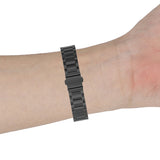 For Huawei Honor Band 4 (CRS-B19) / Honor Band 5 (CRS-B19S) Three Beads Steel Wrist Strap Watchband, For Honor Band 4