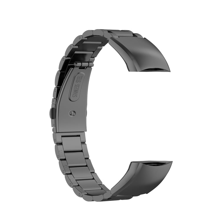For Huawei Honor Band 4 (CRS-B19) / Honor Band 5 (CRS-B19S) Three Beads Steel Wrist Strap Watchband, For Honor Band 4