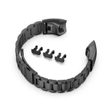 For Huawei Honor Band 4 (CRS-B19) / Honor Band 5 (CRS-B19S) Three Beads Steel Wrist Strap Watchband, For Honor Band 4