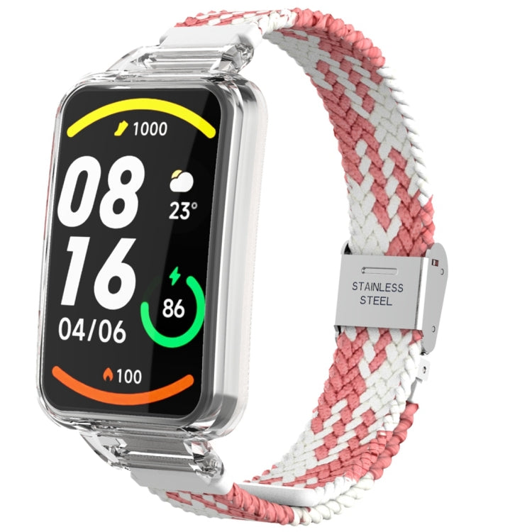Braided Nylon Buckle Integrated Watch Band, For Xiaomi Mi Band 7 Pro