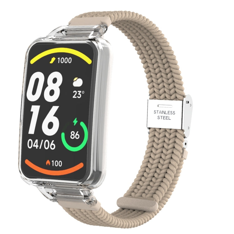 Braided Nylon Buckle Integrated Watch Band, For Xiaomi Mi Band 7 Pro