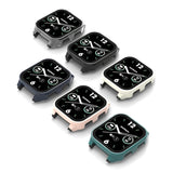 PC + 9H Tempered Glass Integrated Protective Watch Case, For Garmin Venu Sq2