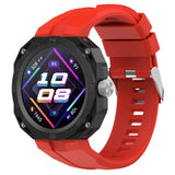 Monochrome Silicone Watch Band, For Huawei Watch GT Cyber