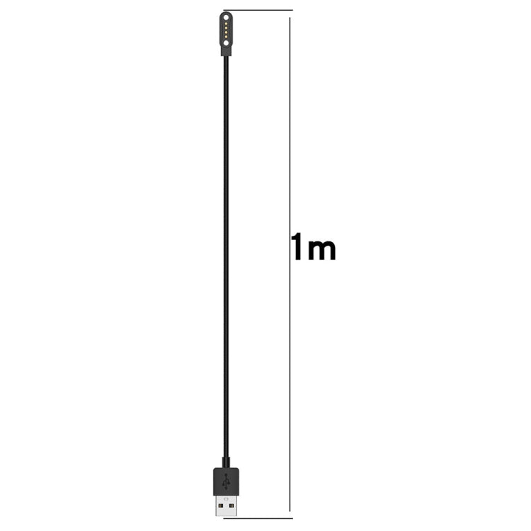 Magnetic Charger USB Smart Watch Charging Cable, Length:1m, For Ticwatch GTH2