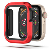 Aluminum Alloy + TPU 2 in 1 Protective Case, For Apple Watch Ultra 3 / 2 / 1 49mm, For Apple Watch Series 9 / 8 / 7 45mm, For Apple Watch Series 6 / 5 / 4 / SE 44mm, For Apple Watch Series 9 / 8 / 7 41mm, For Apple Watch Series 6 / 5 / 4 / SE 40mm
