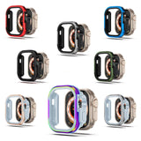 Aluminum Alloy + TPU 2 in 1 Protective Case, For Apple Watch Ultra 3 / 2 / 1 49mm, For Apple Watch Series 9 / 8 / 7 45mm, For Apple Watch Series 6 / 5 / 4 / SE 44mm, For Apple Watch Series 9 / 8 / 7 41mm, For Apple Watch Series 6 / 5 / 4 / SE 40mm