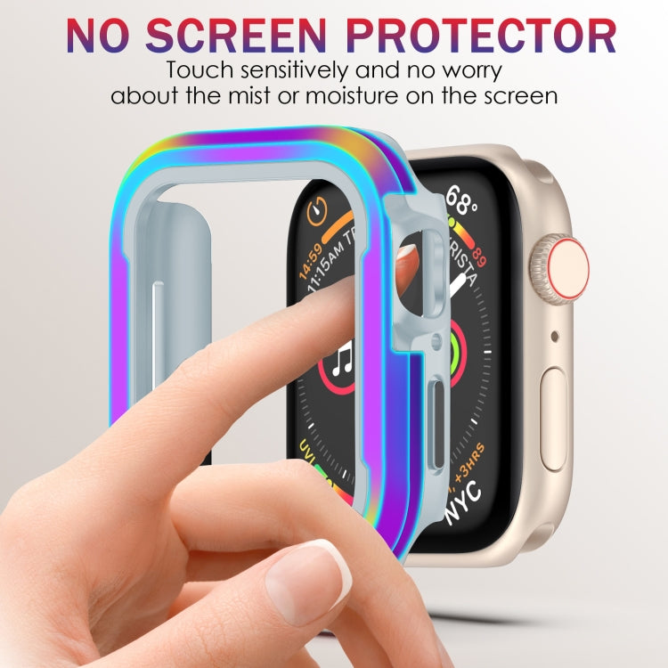 Aluminum Alloy + TPU 2 in 1 Protective Case, For Apple Watch Ultra 3 / 2 / 1 49mm, For Apple Watch Series 9 / 8 / 7 45mm, For Apple Watch Series 6 / 5 / 4 / SE 44mm, For Apple Watch Series 9 / 8 / 7 41mm, For Apple Watch Series 6 / 5 / 4 / SE 40mm