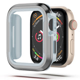 Aluminum Alloy + TPU 2 in 1 Protective Case, For Apple Watch Ultra 3 / 2 / 1 49mm, For Apple Watch Series 9 / 8 / 7 45mm, For Apple Watch Series 6 / 5 / 4 / SE 44mm, For Apple Watch Series 9 / 8 / 7 41mm, For Apple Watch Series 6 / 5 / 4 / SE 40mm