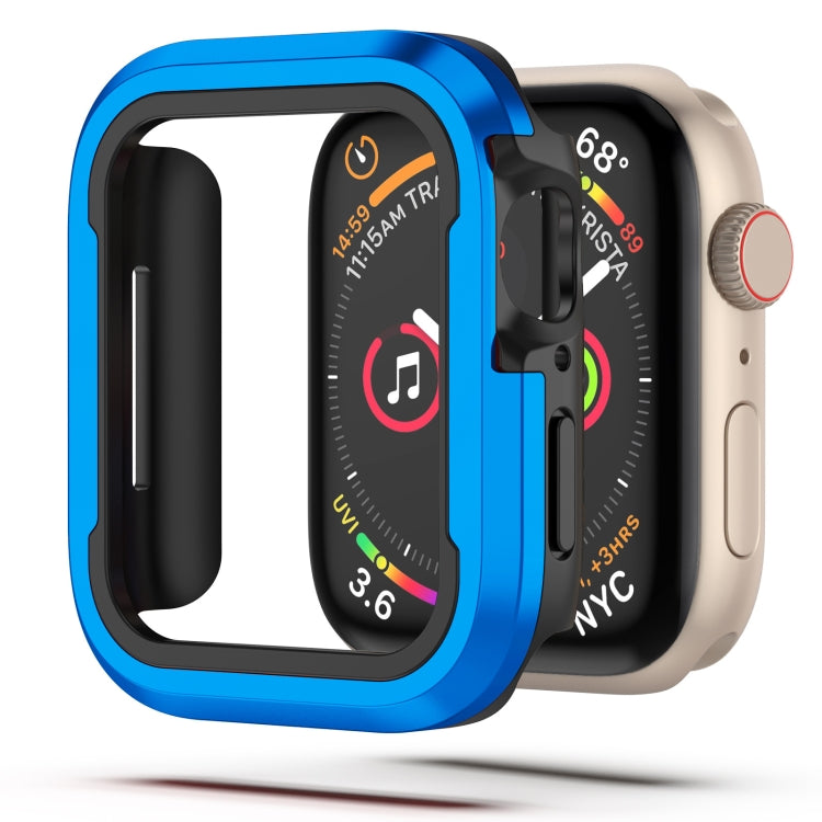 Aluminum Alloy + TPU 2 in 1 Protective Case, For Apple Watch Ultra 3 / 2 / 1 49mm, For Apple Watch Series 9 / 8 / 7 45mm, For Apple Watch Series 6 / 5 / 4 / SE 44mm, For Apple Watch Series 9 / 8 / 7 41mm, For Apple Watch Series 6 / 5 / 4 / SE 40mm