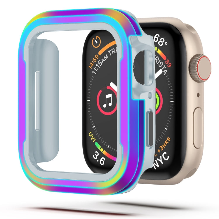 Aluminum Alloy + TPU 2 in 1 Protective Case, For Apple Watch Ultra 3 / 2 / 1 49mm, For Apple Watch Series 9 / 8 / 7 45mm, For Apple Watch Series 6 / 5 / 4 / SE 44mm, For Apple Watch Series 9 / 8 / 7 41mm, For Apple Watch Series 6 / 5 / 4 / SE 40mm