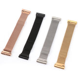 20mm Milanese Magnetic Metal Split Buckle Watch Band, For Fitbit Versa 4 / Versa 3