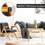 40 in 1 38mm Round Plaid EVA Table Sofa Slip-proof Noise-reducing Foot Pads, 38mm