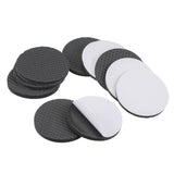 2pcs 46mm Round Plaid EVA Table Sofa Slip-proof Noise-reducing Foot Pads, 46mm