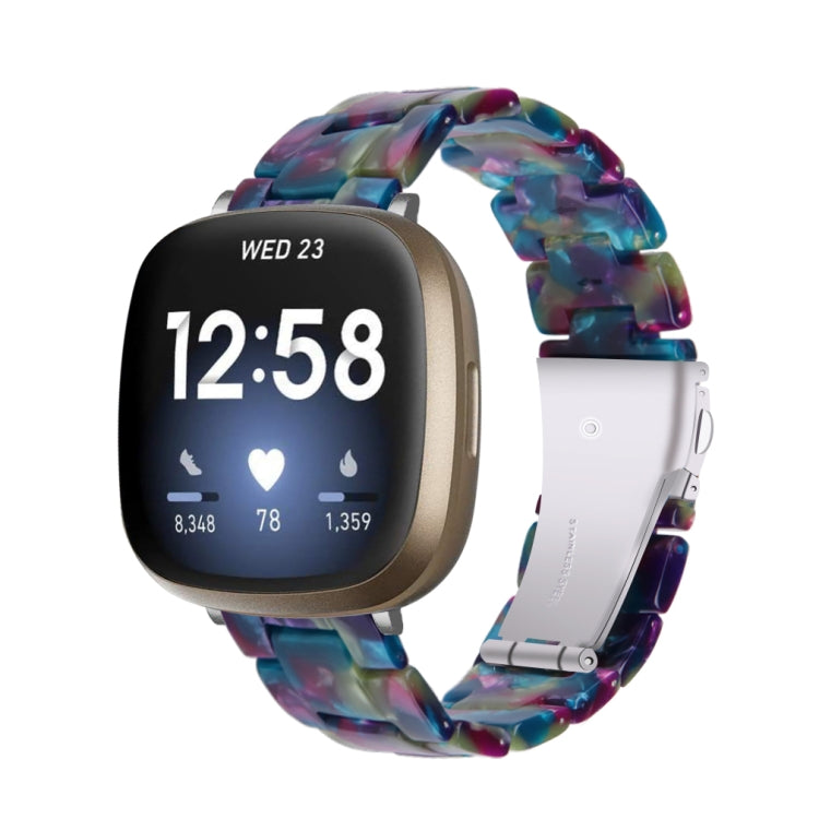 Universal Resin Watch Band, For Fitbit Versa 3 / Sense