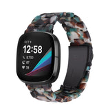 Universal Resin Watch Band, For Fitbit Versa 3 / Sense