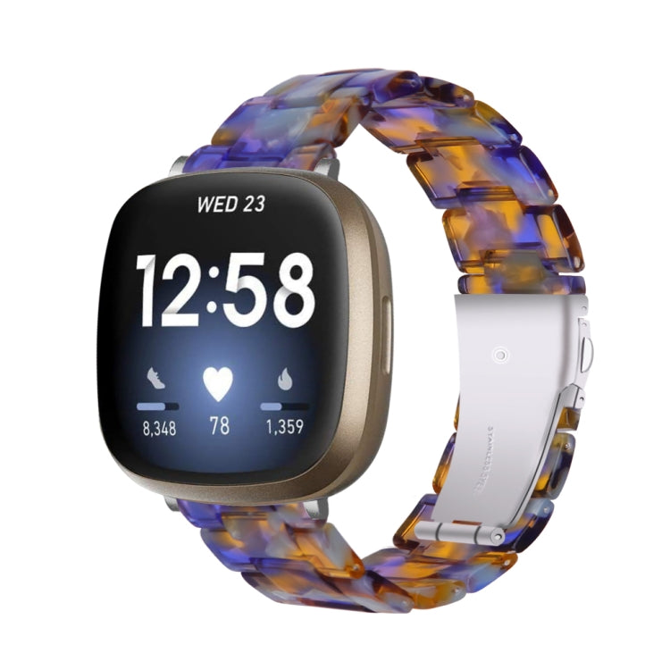 Universal Resin Watch Band, For Fitbit Versa 3 / Sense