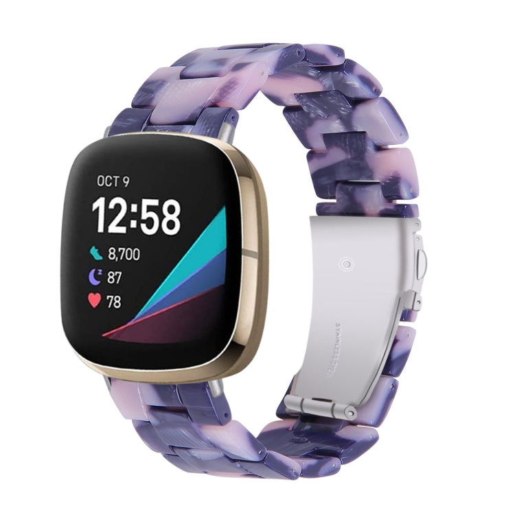 Universal Resin Watch Band, For Fitbit Versa 3 / Sense