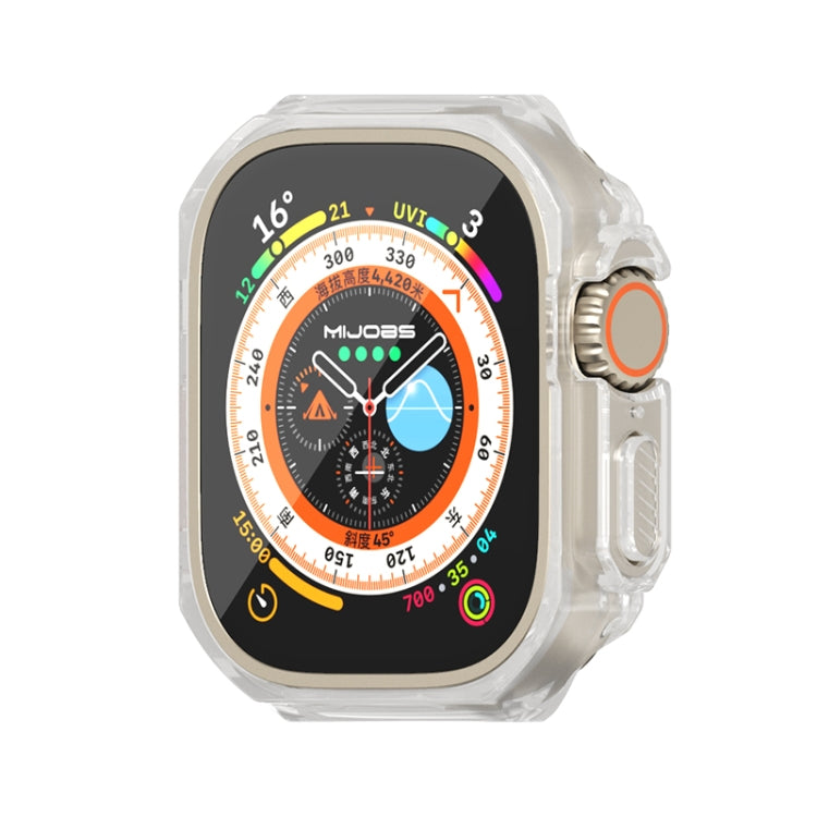 Mijobs Ultra-thin Bezel PC Watch Case, For Apple Watch Ultra 3 / 2 / 1 49mm