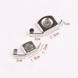 2 PCS Magnetic Seam Guide Press Feet Sewing Machines DIY Crafts Foot Parts Household Tools Accessories, Size:6 x 10cm, 3 x 10cm, 5 x 10cm, 6 x 10cm