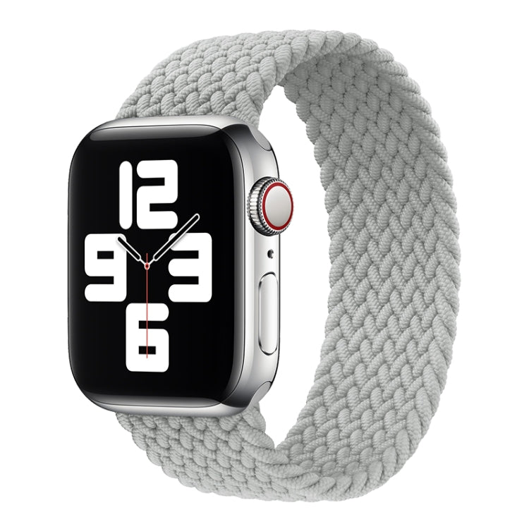 Nylon Single-turn Braided Watch Band For Apple Watch Series 8&7 41mm / SE 2&6&SE&5&4 40mm / 3&2&1 38mm, For Apple Watch Series 8&7 41mm,155mm, For Apple Watch Series 8&7 41mm, 155mm