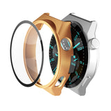 2 in 1 PC Frame + Tempered Glass Film Watch Protective Case, For Huawei GT3 Pro 46mm