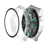 2 in 1 PC Frame + Tempered Glass Film Watch Protective Case, For Huawei GT3 Pro 46mm