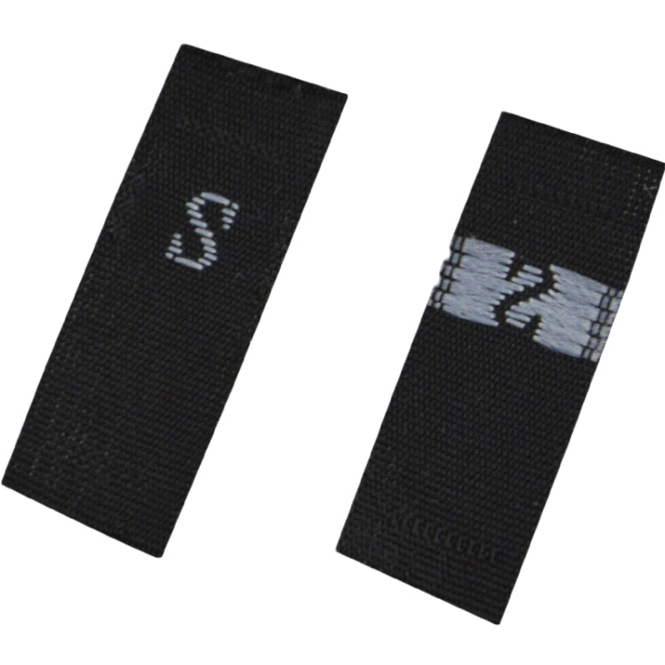 3.2 x 1.2cm Size Labels Polyester Cloth Clothing Label 1 Roll (about 380 PCs), XS, S, M, L, XL, XXL, XXXL, XXXXL, XXXXXL