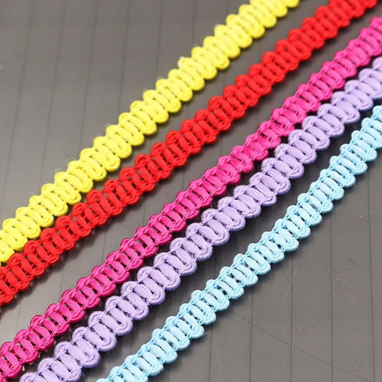 WG000108 Polyester Silk Centipede Shape Lace Belt DIY Clothing Accessories, Size: 5000 x 0.8cm