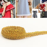 WG000108 Polyester Silk Centipede Shape Lace Belt DIY Clothing Accessories, Size: 5000 x 0.8cm