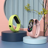 MIJOBS Ripple Texture TPU Watch Band, For Xiaomi Mi Band 7 / 6 / 5