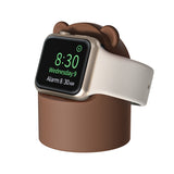 For Apple Watch Smart Watch Silicone Charging Holder without Charger
