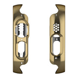 Plating Gloss PC Tempered Glass Integral Watch Case, For Apple Watch Ultra 3 / 2 / 1 49mm