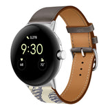 Genuine Leather Watch Band, For Google Pixel Watch 4 / 3 / 2 / 1 41mm