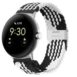 Metal Buckle Nylon Watch Band, For Google Pixel Watch 4 / 3 / 2 / 1 41mm