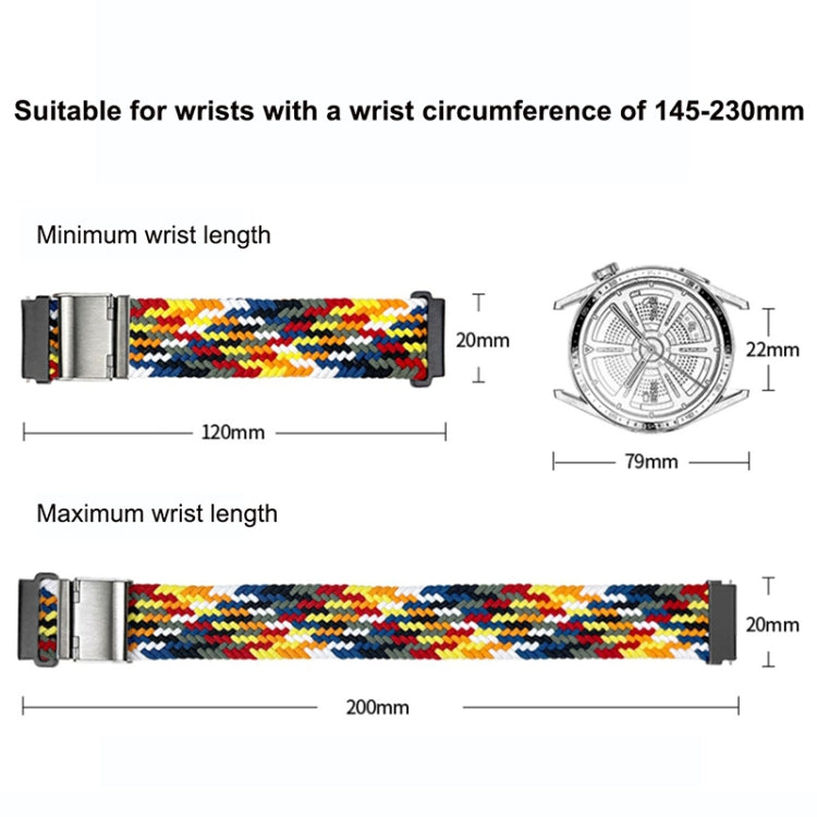 Metal Buckle Nylon Watch Band, For Google Pixel Watch 4 / 3 / 2 / 1 41mm