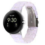 Three-beads Resin Watch Band, For Google Pixel Watch 4 / 3 / 2 / 1 41mm