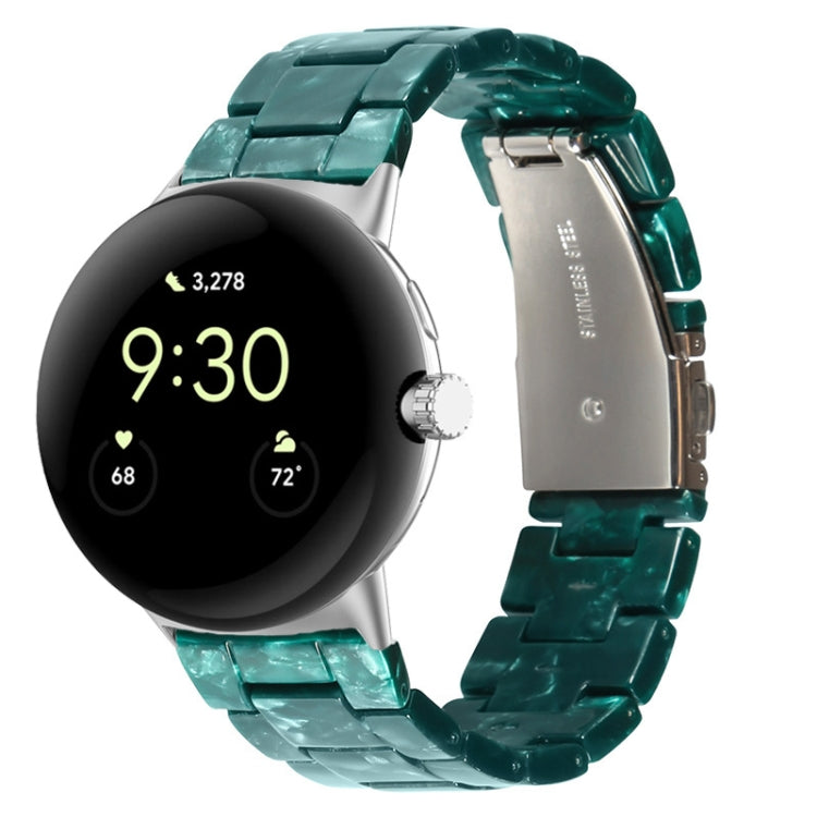 Three-beads Resin Watch Band, For Google Pixel Watch 4 / 3 / 2 / 1 41mm