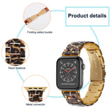 Three-beads Resin Watch Band, For Google Pixel Watch 4 / 3 / 2 / 1 41mm