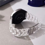 Three-beads Resin Watch Band, For Google Pixel Watch 4 / 3 / 2 / 1 41mm