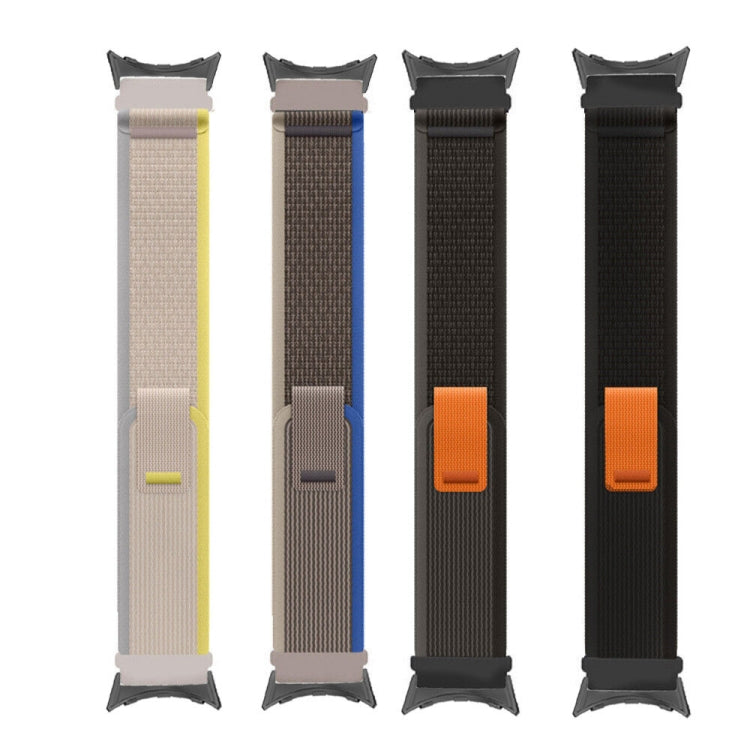 Loop Black Connector Nylon Watch Band, For Google Pixel Watch 4 / 3 / 2 / 1 41mm