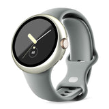 Frosted PC Frame Tempered Film Integrated Watch Protective Case, For Google Pixel Watch