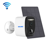ESCAM QF370 3MP Cloud Storage PT WIFI Solar Panel IP Camera with PIR Alarm Support Night Vision & Two Way Audio, QF370 QF370