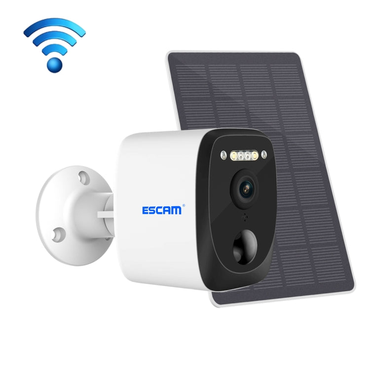 ESCAM QF370 3MP Cloud Storage PT WIFI Solar Panel IP Camera with PIR Alarm Support Night Vision & Two Way Audio, QF370 QF370