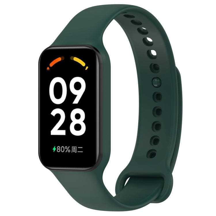 Solid Color Silicone Integrated Watch Band, For Redmi Band 2