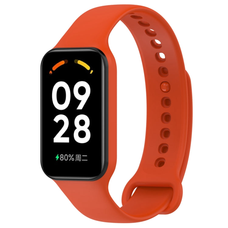 Solid Color Silicone Integrated Watch Band, For Redmi Band 2
