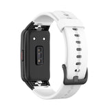 Solid Color Silicone Watch Band, For Honor Band 7