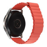 18mm Universal Magnetic Loop Leather Watch Band, For Garmin Forerunner 255S / Venu 2S