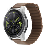 20mm Universal Magnetic Loop Leather Watch Band, For Amazfit GTS 4 / GTS 4 Mini / GTS 3